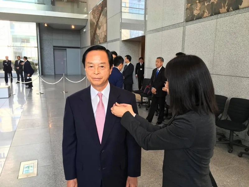 初登庁の日の写真 1