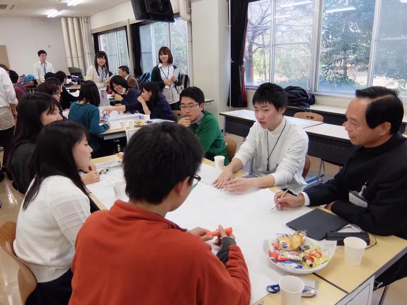 筑波大生との「政治カフェ」に参加の写真 2