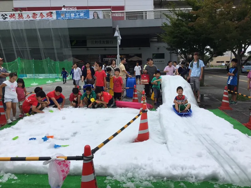 灼熱の雪合戦の写真 4