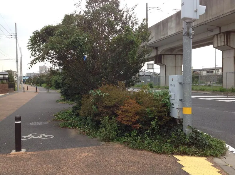危険な交差点の写真 2