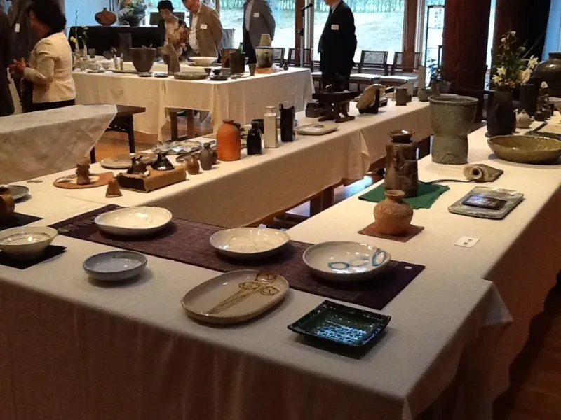 どろんこクラブ作陶展の写真 2