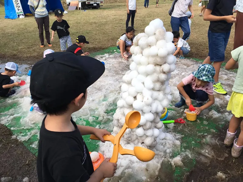 灼熱の雪合戦の写真 4