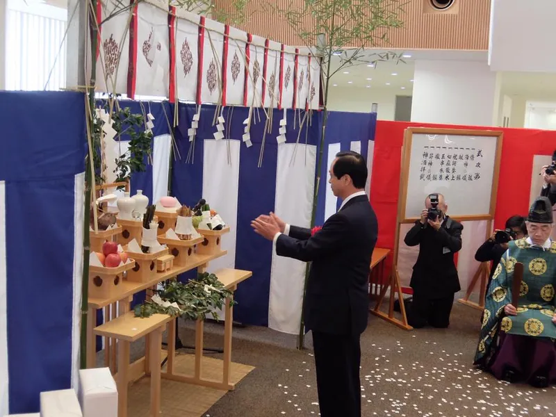 土浦協同病院　竣工式典の写真 1