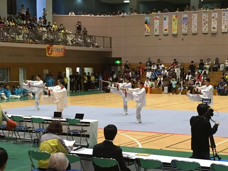国体公開競技「武術太極拳」の写真 2