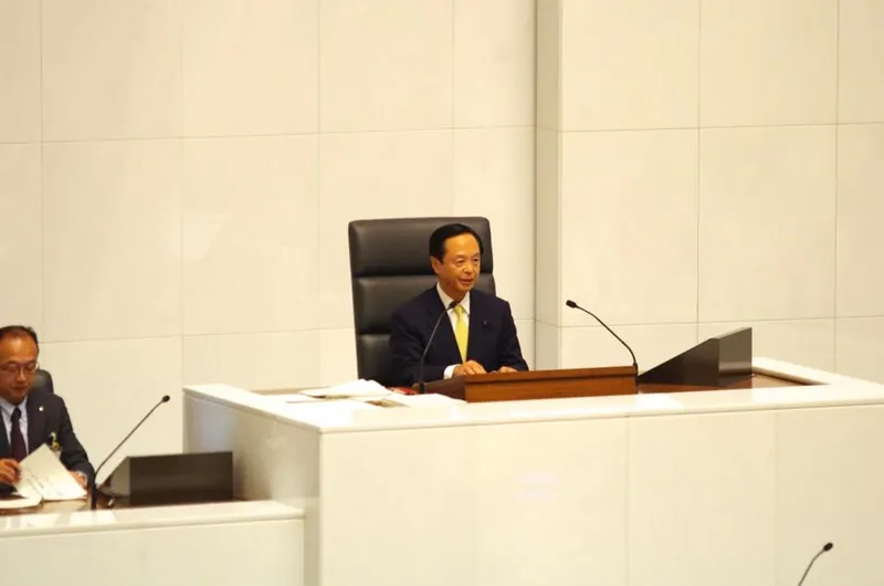 第107代 茨城県議会議長に就任の写真 2