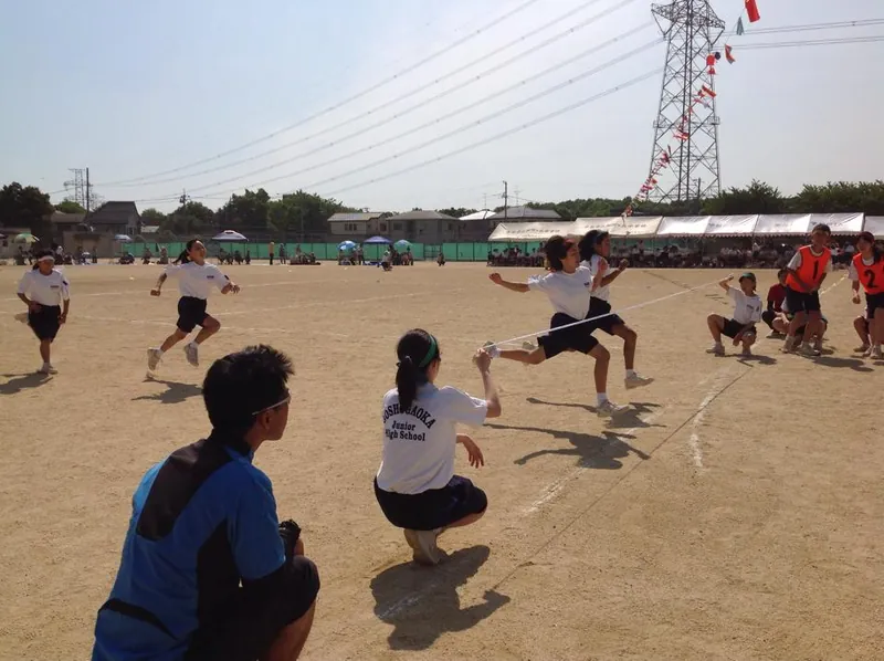 御所ケ丘中学校の運動会の写真 3