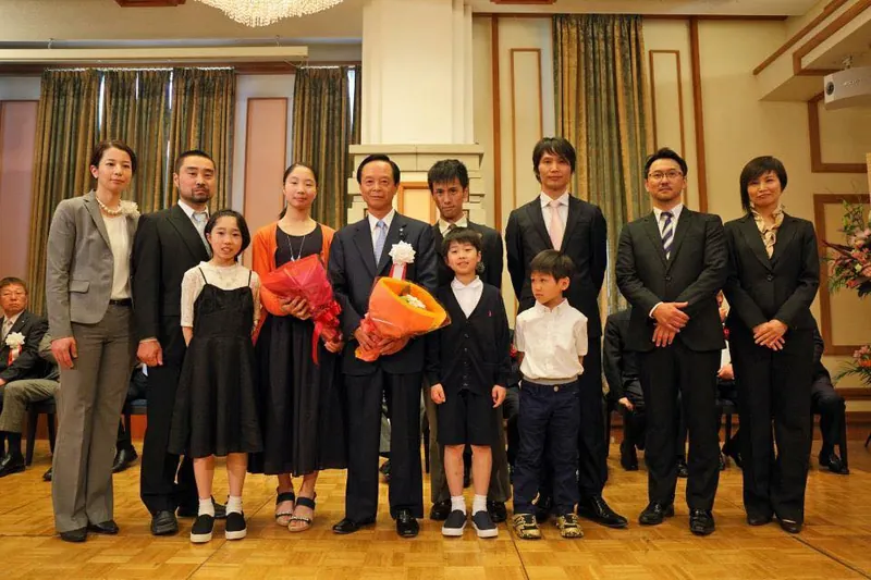 議長就任祝賀会の写真 3