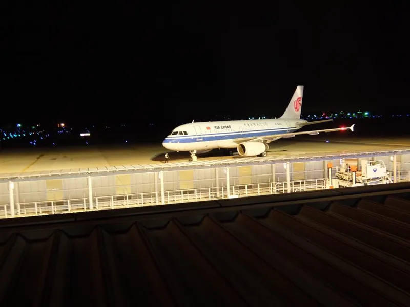 エアーチャイナが茨城空港に定期便の写真 3