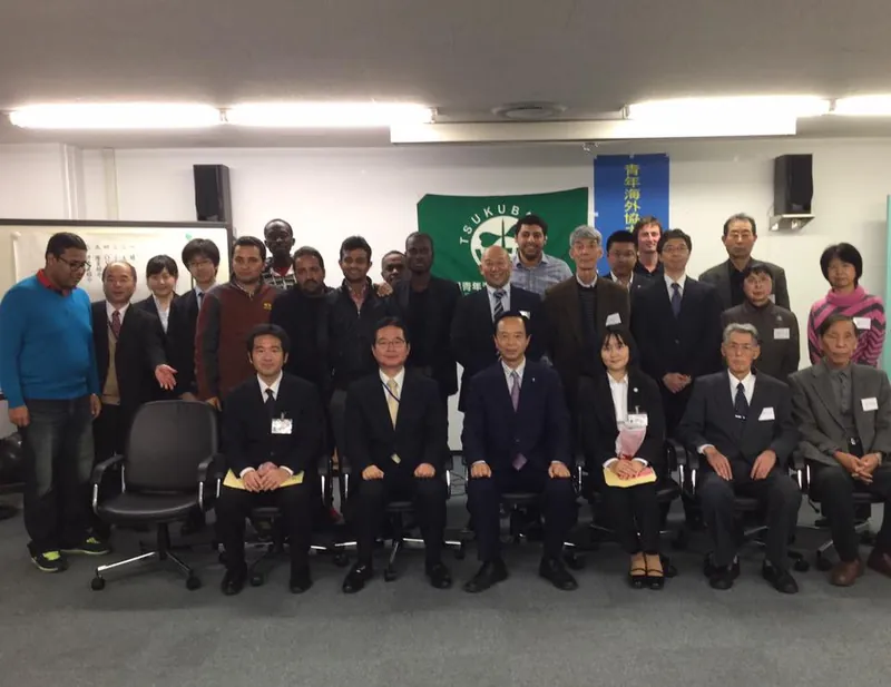 青年海外協力隊4次隊の壮行会の写真 2