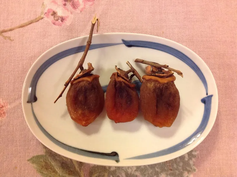 見事な干し柿ですの写真 3