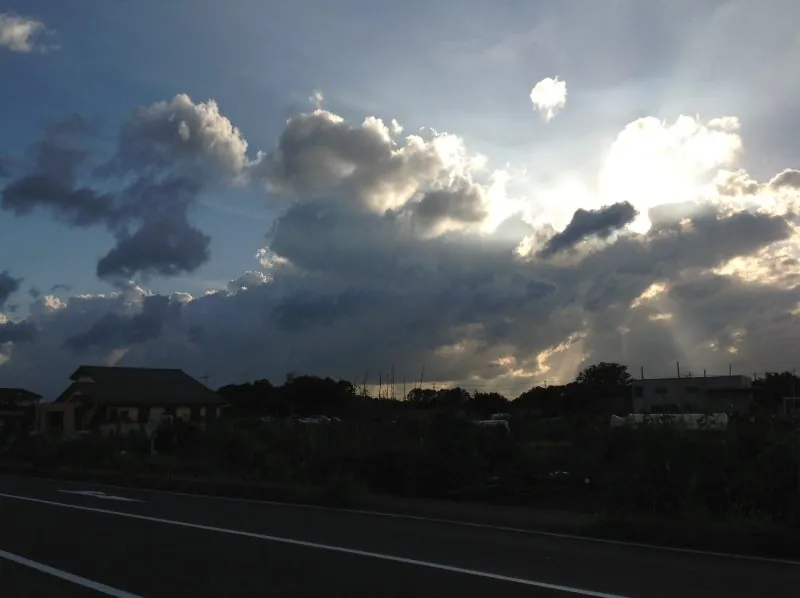 秋空と夏空が戦っているの写真 5