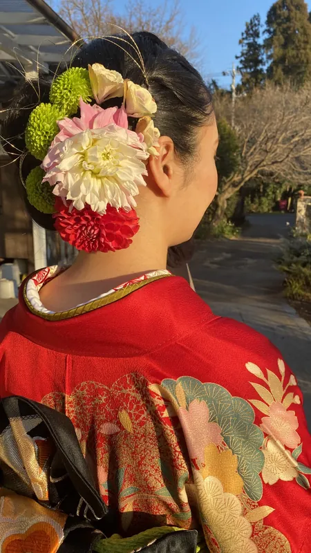 二十歳の記念式典の写真 1