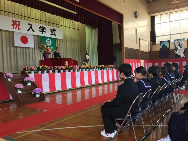 入学式の写真 3