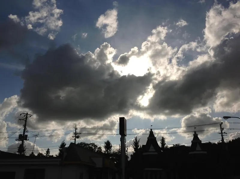 秋空と夏空が戦っているの写真 8