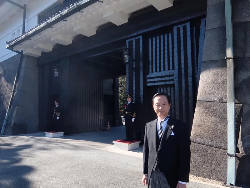 皇居にて新年祝賀の儀の写真 1