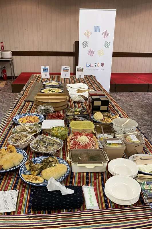 大使の作ったヨルダン料理の写真 4