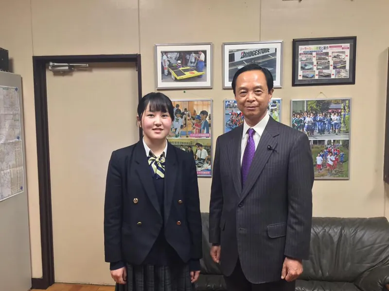 つくば工科高ロボット工学科2年生の藤浦さんが快挙の写真 2