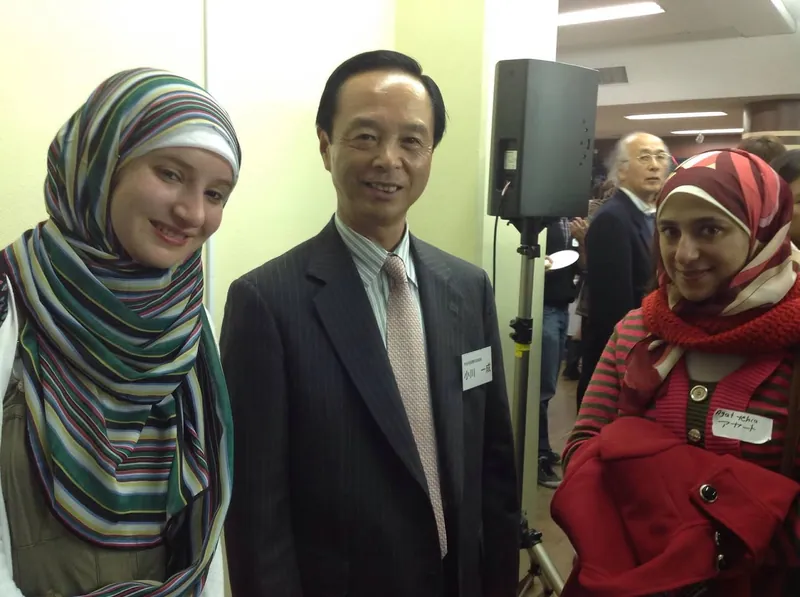 筑波大学長主催外国人留学生懇談会の写真 8