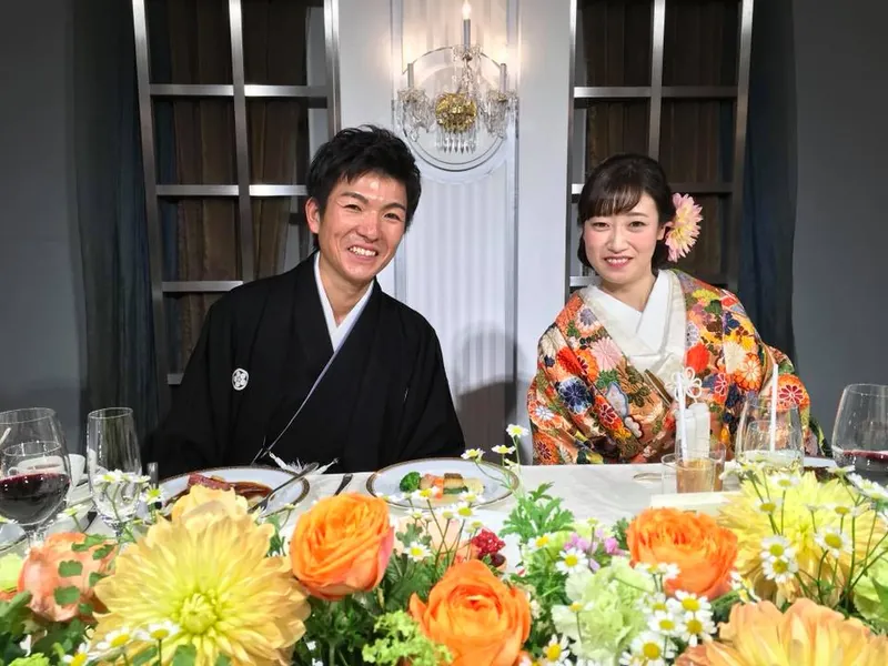 大輔さん　加菜さん　おめでとう！の写真 1