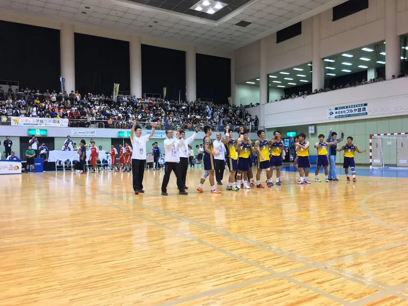 ハンドボール善戦しましたの写真 2