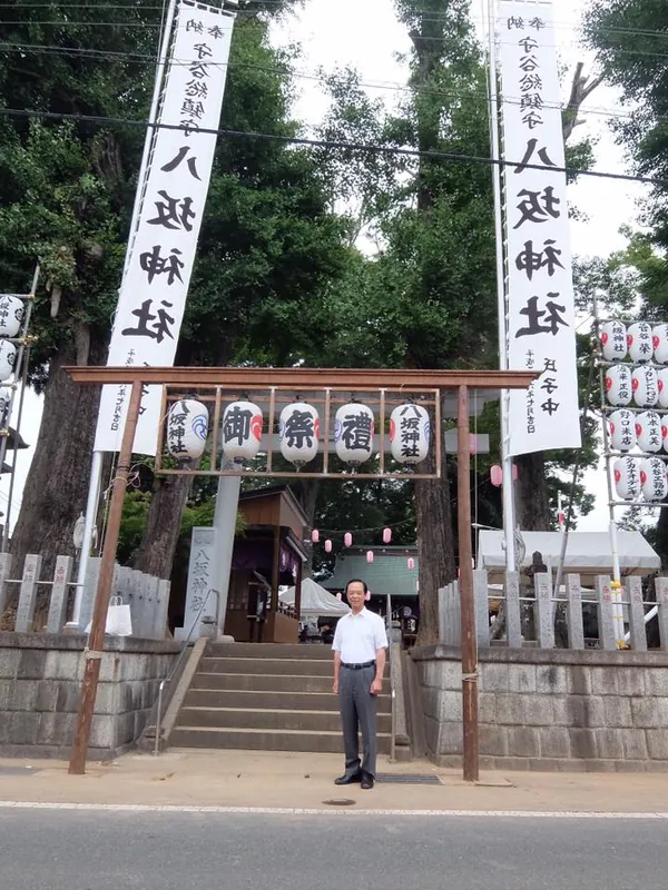 八坂神社の神輿修復の写真 2