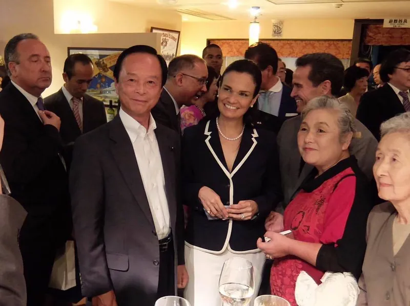 パナマ共和国副大統領と意見交換の写真 1