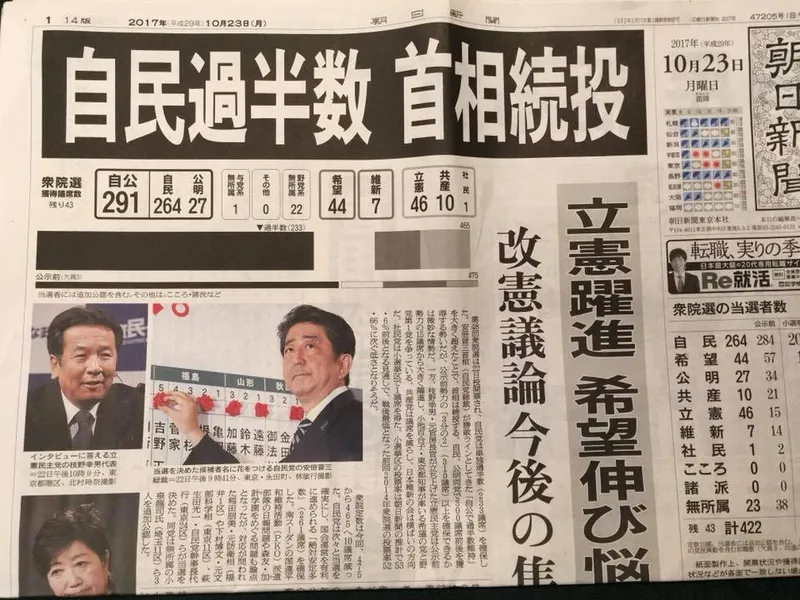 自民党が真に勝った訳ではないの写真 1
