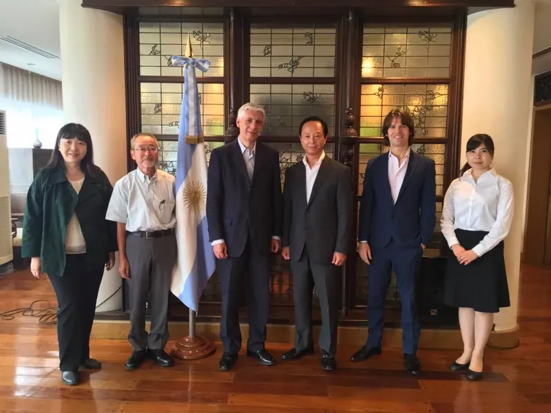 アルゼンチン大使館訪問の写真 3