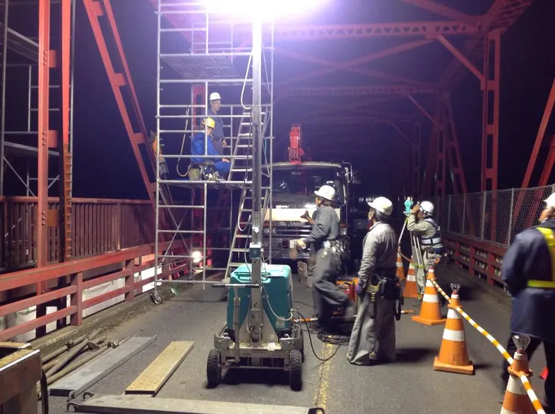 滝下橋の本格復旧工事 そのⅣの写真 1