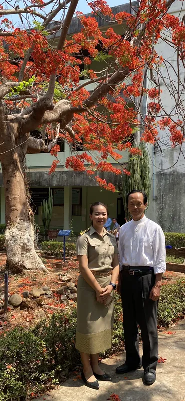 ラオスの教員養成大学の写真 1