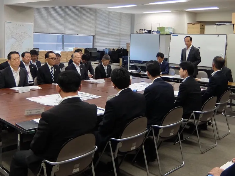 千葉県庁訪問の写真 2