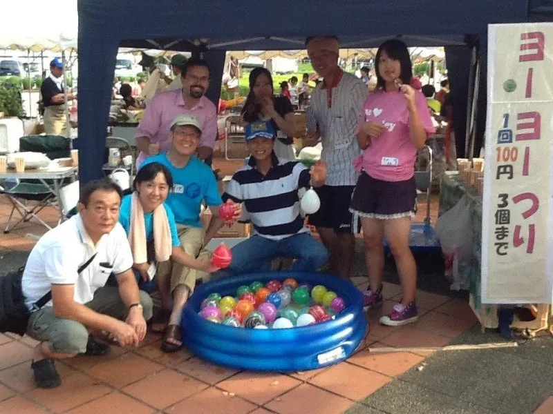 北守谷の夏祭りに参加しました。の写真 1