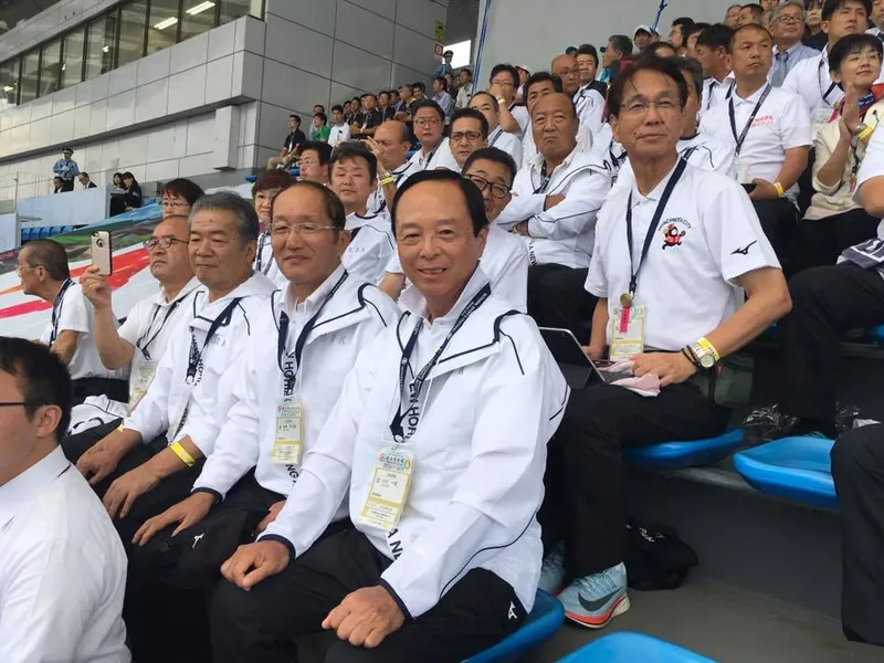 茨城国体開会式に参加の写真 3