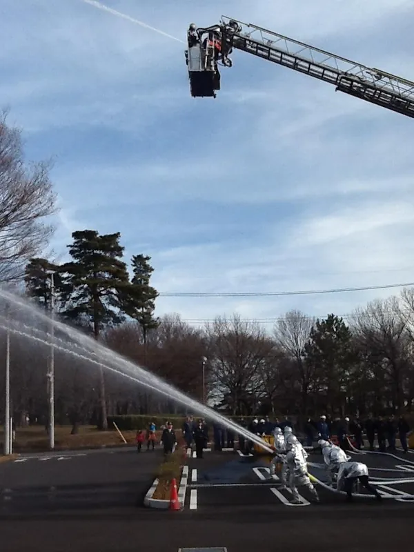 守谷市消防出初式に参加の写真 2