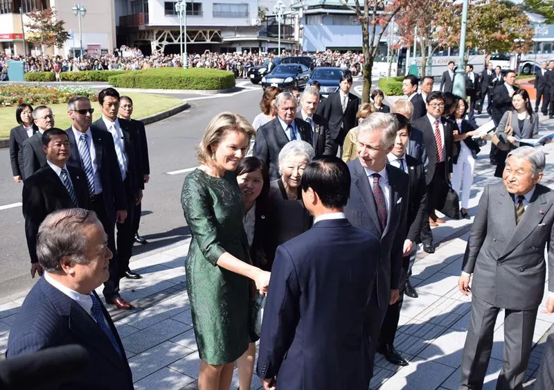 ベルギー国王王妃両陛下の手は温かかったの写真 3