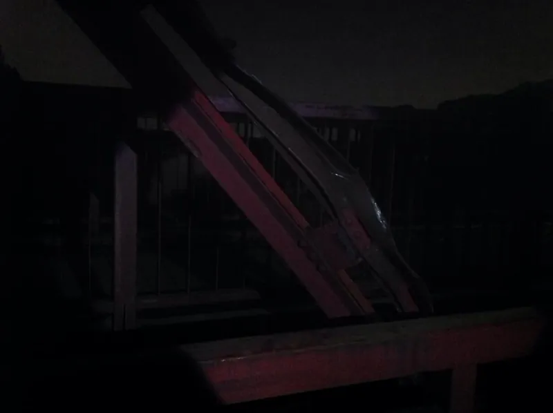滝下橋の事故現場の写真 2