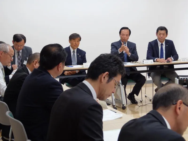 常総市坂手地区の徘徊犬問題に係る対策会議の写真 4