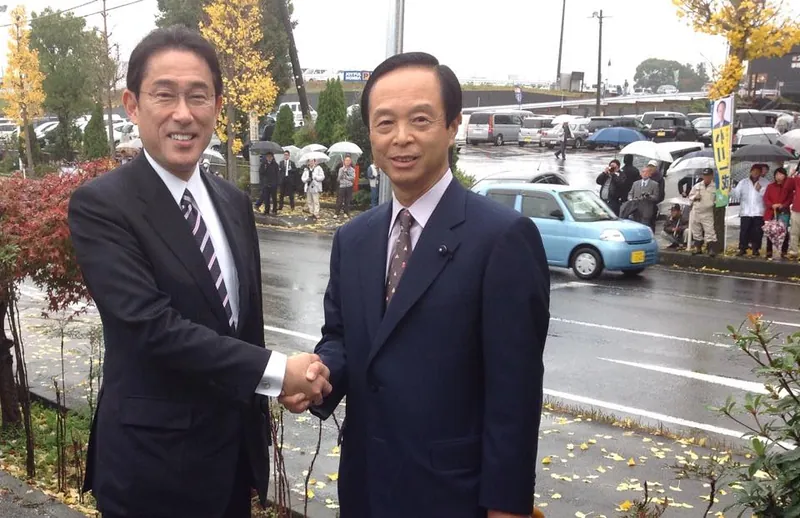 岸田外務大臣と街頭演説会を開催の写真 3