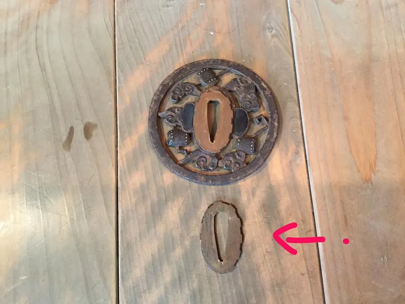 刀の部位と語源についての写真 2