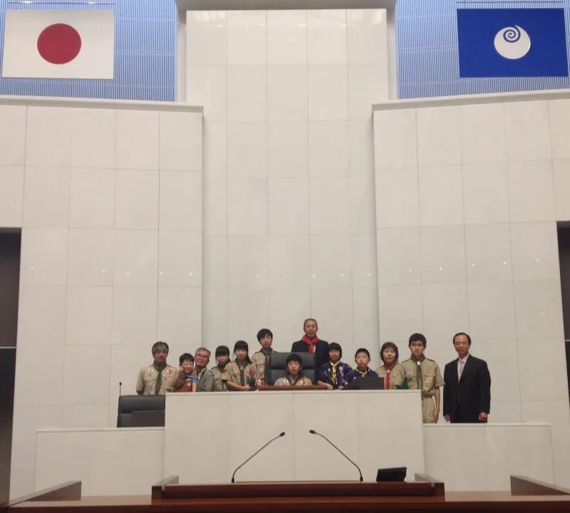 本会議場の見学