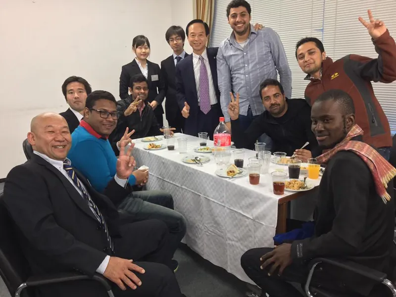 青年海外協力隊4次隊の壮行会の写真 1