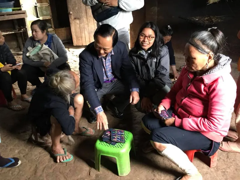 少数民族のレンテン族の写真 2