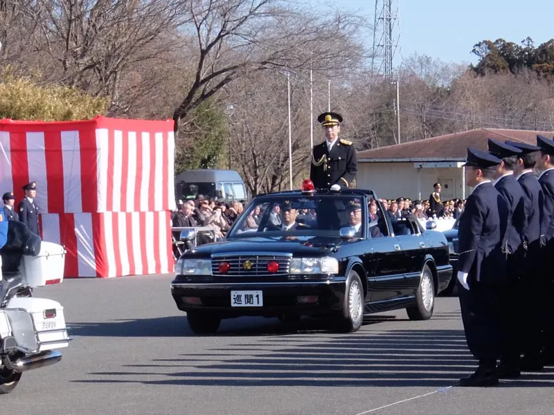 茨城県警察視閲式の写真 1
