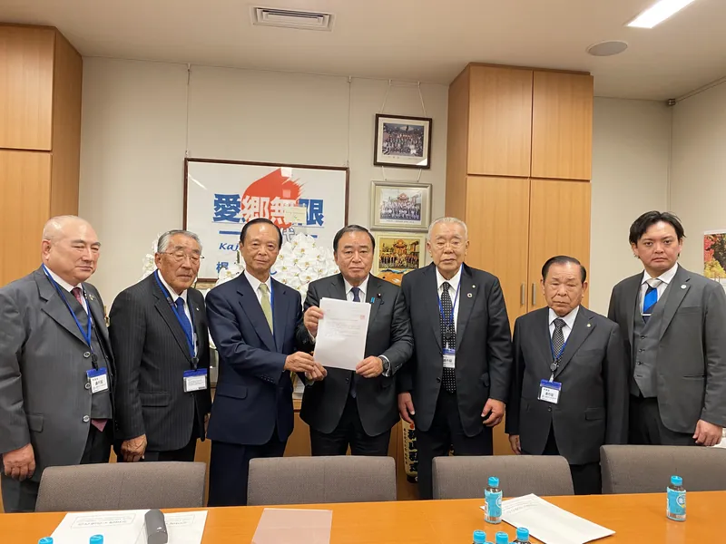 大臣に要望の写真 2