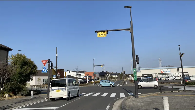 3機目の信号機設置の写真 1