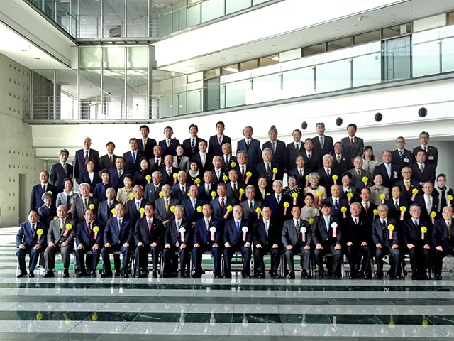 市長会自治功労者表彰式の写真 2