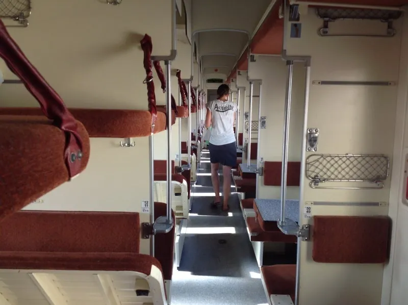 車内を見せて頂いた