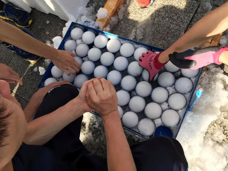 灼熱の雪合戦の写真 4