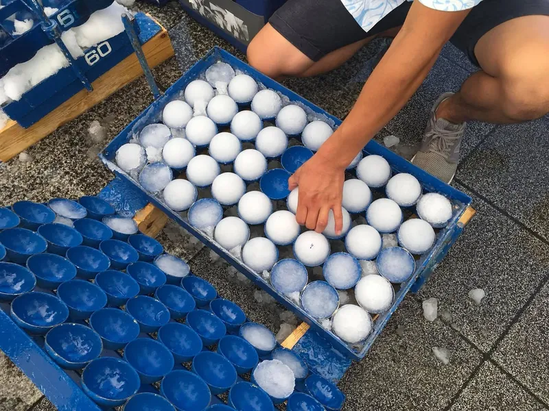 灼熱の雪合戦の写真 3