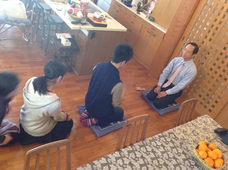 恒例のお年玉風景の写真 2